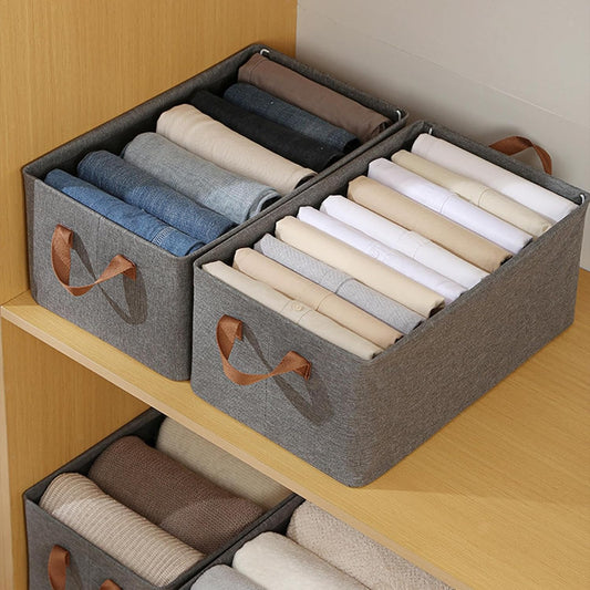 FOLDABLE CLOTH ORGANIZER BOX